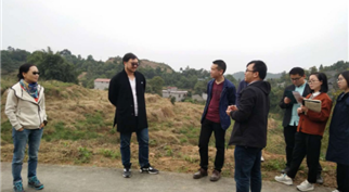 浙江大学专家组调研规划隆昌城市森林工程