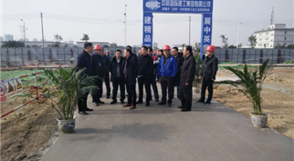 内江市委市政府督查隆昌“双创”示范园项目